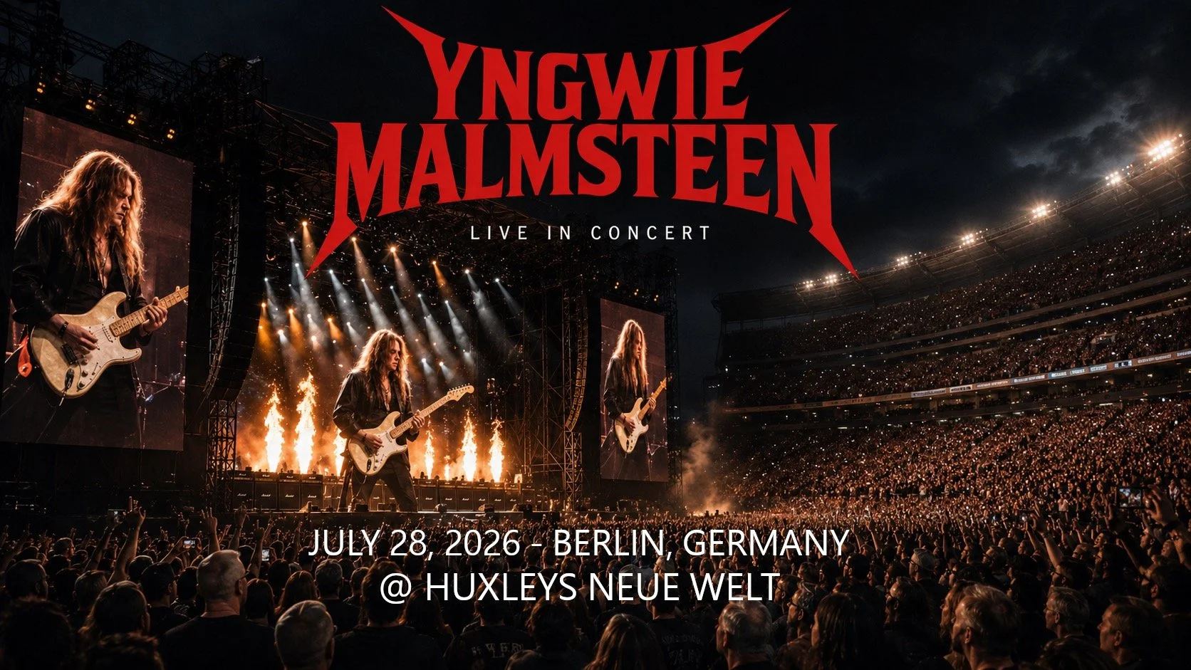Tour | Experience Live Music - Book Your Tickets Now — Yngwie
